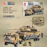 Enlighten 22015 Qman 22015 non  THUNDER XE TĂNG XE bộ đồ chơi xếp lắp ráp ghép mô hình THUNDER MISSION 829 khối