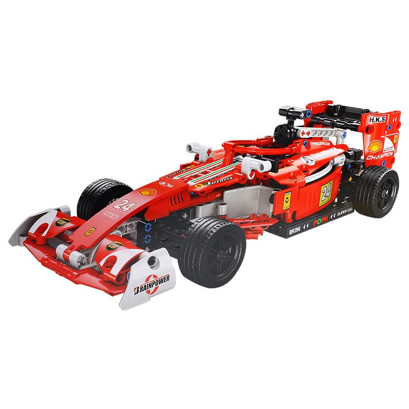 TA GAOLE T3024 3024 non Lego XE CÔNG THỨC F1 LÙI bộ đồ chơi xếp lắp ráp ghép mô hình Technic F1-RACING Kỹ Thuật Công Nghệ Cao Mô Hình Phương Tiện 596 khối