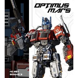 667 non  OPTIMUS PRIME bộ đồ chơi xếp lắp ráp ghép mô hình Movie & Game Phim Và Trò Chơi 3000 khối