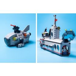 QMAN ENLIGHTEN KEEPPLEY 816 non  TÀU NGẦM TÁC CHIẾN CÙNG LẶN CÁ NHÂN 3 TRONG 1 bộ đồ chơi xếp lắp ráp ghép mô hình Military Army COMBATZONES SUBMARINE Quân Sự Bộ Đội 382 khối QMAN ENLIGHTEN KEEPPLEY 816 non  TÀU NGẦM TÁC CHIẾN CÙNG LẶN CÁ NHÂN 3 TRONG 1 bộ đồ chơi xếp lắp ráp ghép mô hình Military Army COMBATZONES SUBMARINE Quân Sự Bộ Đội 382 khối