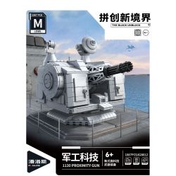 PanlosBrick 628012 Panlos Brick 628012 non  CÔNG NGHỆ QUÂN SỰ PHÁO PHÒNG THỦ TẦM GẦN 1130 (PHÁO HẢI NÒNG H/PJ-11 30MM) bộ đồ chơi xếp lắp ráp ghép mô hình Military Army 1130 PROXIMITY GUN Quân Sự Bộ Đội 1087 khối