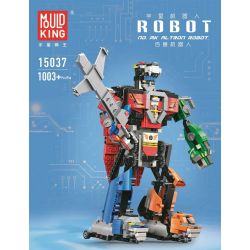 MouldKing 15037 Mould King 15037 non  ROBOT BAOMETRIAN bộ đồ chơi xếp lắp ráp ghép mô hình Movie & Game MK VOLTRON ROBOT Phim Và Trò Chơi 1003 khối