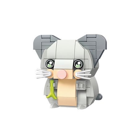 GEKKOSHA 802022 non  CHÀO! UH-HUH bộ đồ chơi xếp lắp ráp ghép mô hình