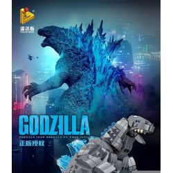 PanlosBrick 687001 Panlos Brick 687001 non  QUÁI VẬT bộ đồ chơi xếp lắp ráp ghép mô hình Movie & Game GODZILLA Phim Và Trò Chơi 2056 khối