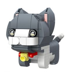 GEKKOSHA 802021 non  CHÀO! MEO MEO bộ đồ chơi xếp lắp ráp ghép mô hình