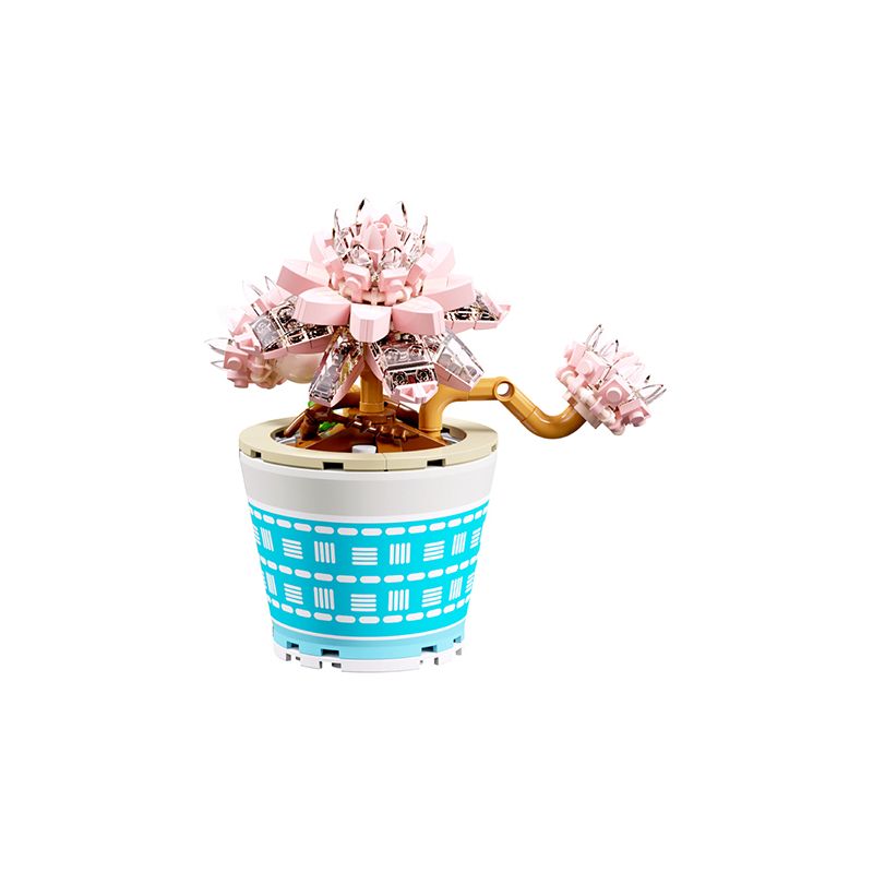 GEKKOSHA 804212 non Lego TRĂNG TRĂNG bộ đồ chơi xếp lắp ráp ghép mô hình Flowers Hoa 269 khối