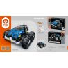 IM.MASTER QIHUI 8034 non  XE ĐỊA HÌNH LEO NÚI BỐN BÁNH bộ đồ chơi xếp lắp ráp ghép mô hình  Kỹ Thuật Công Nghệ Cao Mô Hình Phương Tiện 287 khối