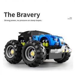 IM.MASTER QIHUI 8034 non  XE ĐỊA HÌNH LEO NÚI BỐN BÁNH bộ đồ chơi xếp lắp ráp ghép mô hình  Kỹ Thuật Công Nghệ Cao Mô Hình Phương Tiện 287 khối