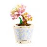 GEKKOSHA 804211 non  TRỨNG LÒNG ĐÀO bộ đồ chơi xếp lắp ráp ghép mô hình Flowers Hoa 293 khối
