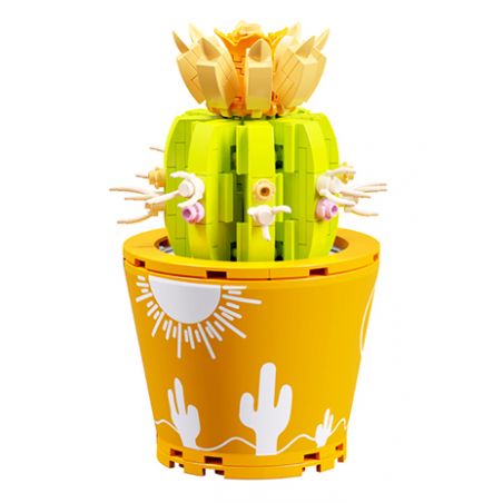 GEKKOSHA 804210 non  LÊ GAI bộ đồ chơi xếp lắp ráp ghép mô hình Flowers Hoa
