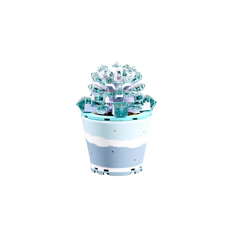 GEKKOSHA 804209 non Lego NGỌC LỤC bộ đồ chơi xếp lắp ráp ghép mô hình Flowers Hoa 235 khối