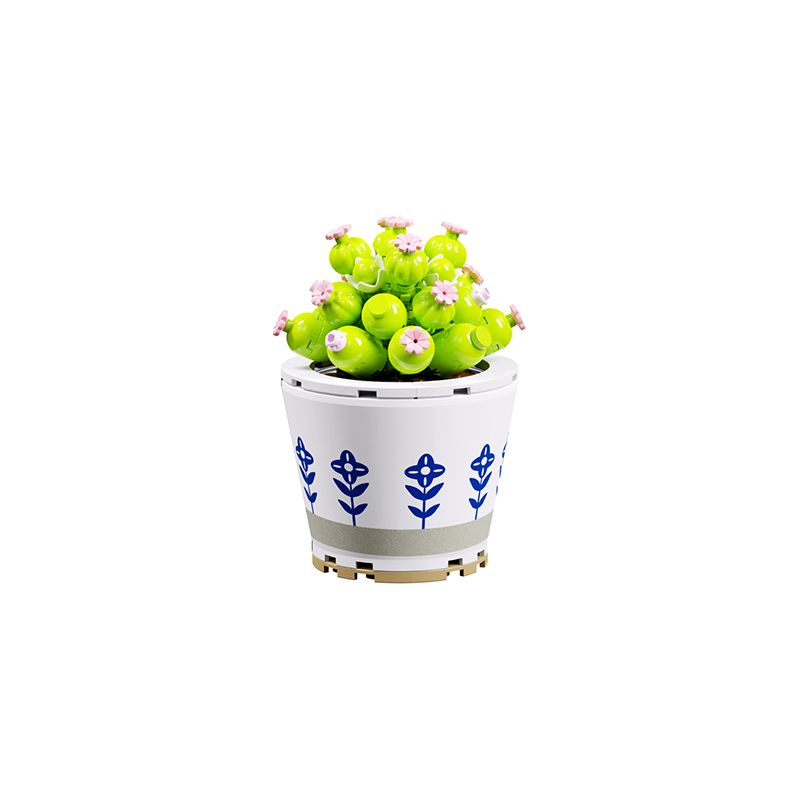 GEKKOSHA 804208 non Lego CÔN THỊT bộ đồ chơi xếp lắp ráp ghép mô hình Flowers Hoa 193 khối