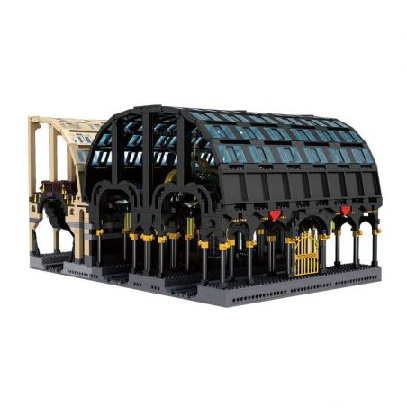 MouldKing 12011 Mould King 12011 non  9-3 4 TRẠM MA THUẬT bộ đồ chơi xếp lắp ráp ghép mô hình Harry Potter MAGIC WORLD MAGIC STATION Chú Bé Phù Thủy 3318 khối