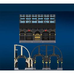 MouldKing 12011 Mould King 12011 non  9-3 4 TRẠM MA THUẬT bộ đồ chơi xếp lắp ráp ghép mô hình Harry Potter MAGIC WORLD MAGIC STATION Chú Bé Phù Thủy 3318 khối