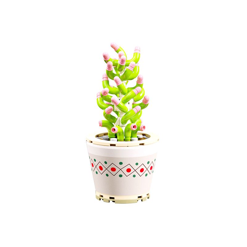 GEKKOSHA 804207 non Lego CÂY HÚT TIỀN bộ đồ chơi xếp lắp ráp ghép mô hình Flowers Hoa