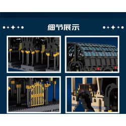 MouldKing 12011 Mould King 12011 non  9-3 4 TRẠM MA THUẬT bộ đồ chơi xếp lắp ráp ghép mô hình Harry Potter MAGIC WORLD MAGIC STATION Chú Bé Phù Thủy 3318 khối