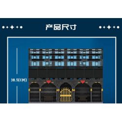 MouldKing 12011 Mould King 12011 non  9-3 4 TRẠM MA THUẬT bộ đồ chơi xếp lắp ráp ghép mô hình Harry Potter MAGIC WORLD MAGIC STATION Chú Bé Phù Thủy 3318 khối