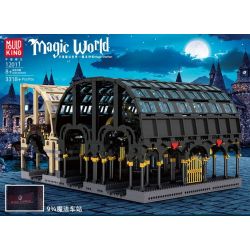 MouldKing 12011 Mould King 12011 non  9-3 4 TRẠM MA THUẬT bộ đồ chơi xếp lắp ráp ghép mô hình Harry Potter MAGIC WORLD MAGIC STATION Chú Bé Phù Thủy 3318 khối