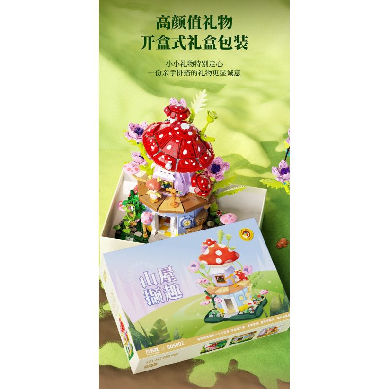 GEKKOSHA 805002 non  NHÀ ĐỒI bộ đồ chơi xếp lắp ráp ghép mô hình Creator Sáng Tạo 1935 khối