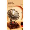 QIZHILE 91002 non  HỘP NHẠC MÁY QUAY ĐĨA bộ đồ chơi xếp lắp ráp ghép mô hình Creator Expert PHONOGRAPH Chuyên Gia Sáng Tạo 1688 khối
