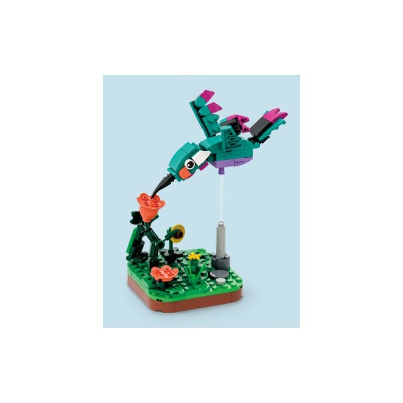 WANGE LIGAO DR.LUCK 1603 non  CHIM QUÁI THÚ TUYỆT VỜI RUỒI bộ đồ chơi xếp lắp ráp ghép mô hình WONDERFUL ANIMALS HUMMINGBIRD 135 khối