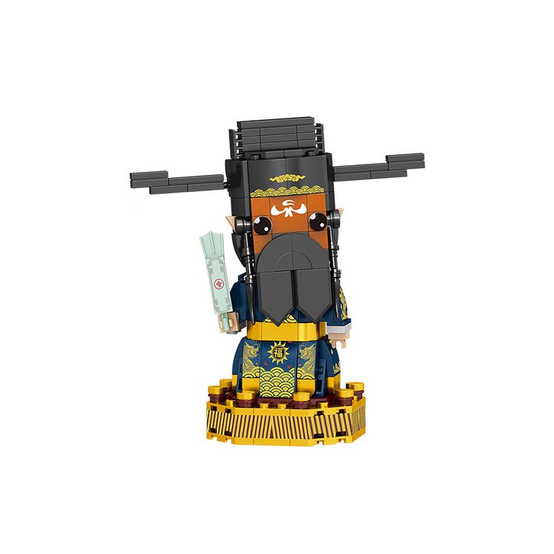 FORANGE FC8107 8107 non Lego GÓC NET-NET KINH KỊCH bộ đồ chơi xếp lắp ráp ghép mô hình Brickheadz Nhân Vật Đầu To 284 khối