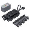 ZHEGAO QL0316 0316 non  VẬN TẢI ĐƯỜNG SẮT GÓI TĂNG CƯỜNG NĂNG LƯỢNG bộ đồ chơi xếp lắp ráp ghép mô hình Trains Tàu Hỏa 27 khối