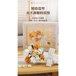 GEKKOSHA 804203 non  NHẸ NHÀNG VÀ MỀM MẠI bộ đồ chơi xếp lắp ráp ghép mô hình 384 khối