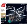 SLUBAN M38-B1138 B1138 1138 M38B1138 38-B1138 non  TRỰC THĂNG VŨ TRANG KA-54S tỷ lệ 1:30 bộ đồ chơi xếp lắp ráp ghép mô hình Military Army Quân Sự Bộ Đội 913 khối