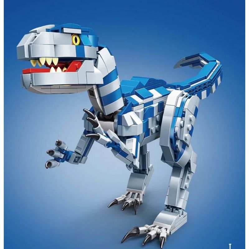 GAOMISI T3023 3023 non  CHIM ĂN THỊT bộ đồ chơi xếp lắp ráp ghép mô hình Jurassic World DINOSAURS ARE COMING VELOCIRAPTOR Thế Giới Khủng Long 649 khối