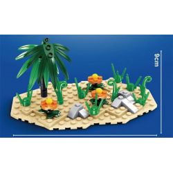 GAOMISI T3023 3023 non  CHIM ĂN THỊT bộ đồ chơi xếp lắp ráp ghép mô hình Jurassic World DINOSAURS ARE COMING VELOCIRAPTOR Thế Giới Khủng Long 649 khối