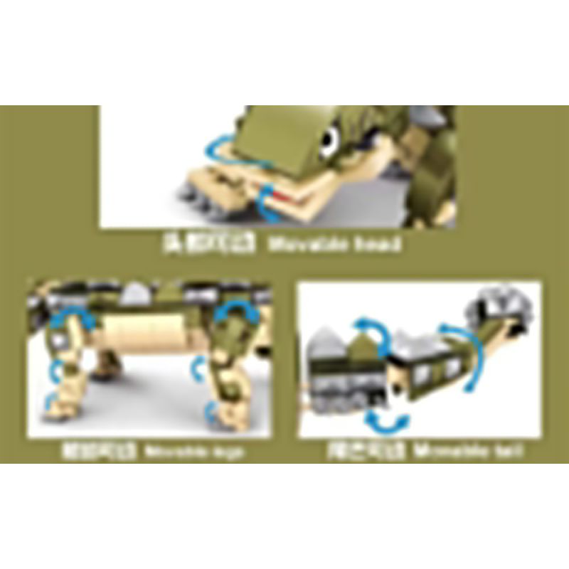 GAOMISI T3022 3022 non  ANKYLOSAURUS bộ đồ chơi xếp lắp ráp ghép mô hình Jurassic World DINOSAURS ARE COMING ANKYLOSAURUS Thế Giới Khủng Long 601 khối