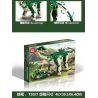 GAOMISI T3021 3021 non  BRACHIOSAURUS bộ đồ chơi xếp lắp ráp ghép mô hình Jurassic World DINOSAURS ARE COMING BRACHIOSAURUS Thế Giới Khủng Long 582 khối
