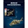 SLUBAN M38-B1137 B1137 1137 M38B1137 38-B1137 non  TRỰC THĂNG VẬN TẢI VŨ TRANG MI-24S tỷ lệ 1:30 bộ đồ chơi xếp lắp ráp ghép mô hình Military Army Quân Sự Bộ Đội 893 khối