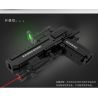 W6 non  ĐẠI BÀNG SA MẠC bộ đồ chơi xếp lắp ráp ghép mô hình Gun Súng 580 khối