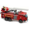 QMAN ENLIGHTEN KEEPPLEY 904 non  XE THANG CỨU HỎA bộ đồ chơi xếp lắp ráp ghép mô hình City FIRE RESCUE THREE BRIDGE ENGINES Thành Phố 364 khối