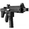W3 non  SÚNG TRƯỜNG TẤN CÔNG M416 bộ đồ chơi xếp lắp ráp ghép mô hình Gun 1088 khối