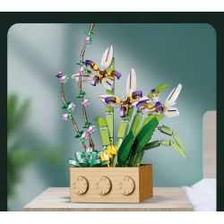 JIBONR G5011 5011 non  CÂY LAY ƠN bộ đồ chơi xếp lắp ráp ghép mô hình Flowers Hoa 1016 khối