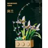 JIBONR G5011 5011 non  CÂY LAY ƠN bộ đồ chơi xếp lắp ráp ghép mô hình Flowers Hoa 1016 khối