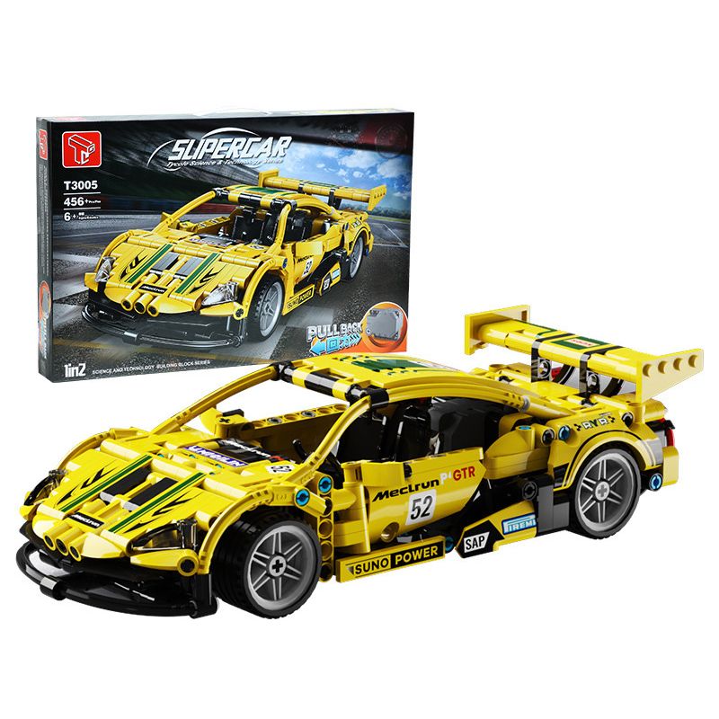 TA GAOLE T3005 3005 non Lego MCLAREN BACK BUS. bộ đồ chơi xếp lắp ráp ghép mô hình Technic SUPERCAR Kỹ Thuật Công Nghệ Cao Mô Hình Phương Tiện 456 khối