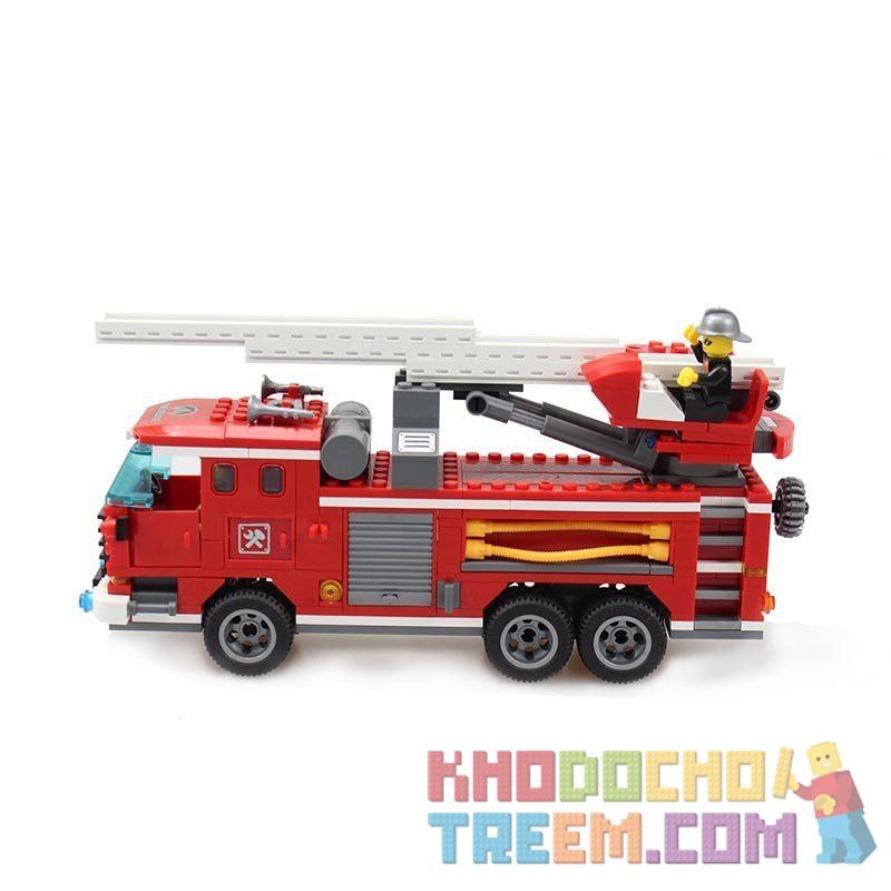 QMAN ENLIGHTEN KEEPPLEY 904 non  XE THANG CỨU HỎA bộ đồ chơi xếp lắp ráp ghép mô hình City FIRE RESCUE THREE BRIDGE ENGINES Thành Phố 364 khối QMAN ENLIGHTEN KEEPPLEY 904 non  XE THANG CỨU HỎA bộ đồ chơi xếp lắp ráp ghép mô hình City FIRE RESCUE THREE BRIDGE ENGINES Thành Phố 364 khối