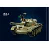 SLUBAN M38-B1135 B1135 1135 M38B1135 38-B1135 non  XE TĂNG HẠNG TRUNG T54S tỷ lệ 1:35 bộ đồ chơi xếp lắp ráp ghép mô hình Military Army Quân Sự Bộ Đội 604 khối