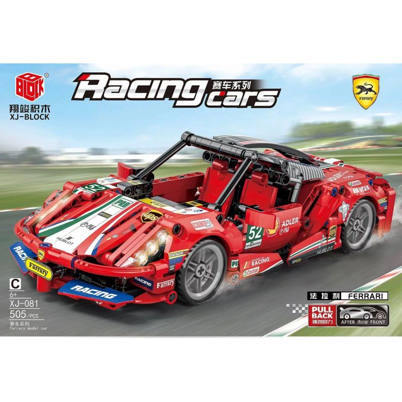 UNITED IMAGINE 1328 DB-0085 0085 DB0085 YIMU YM-109 GOGO 67118 JIQILE 48001 QIAO LE TONG 2306 TA GAOLE T3004 3004 XIANG JUN XJ-081C 081C XJ081C non  FERRARI. tỷ lệ 1:14 bộ đồ chơi xếp lắp ráp ghép mô hình  SUPERCAR Kỹ Thuật Công Nghệ Cao Mô Hình Phương Tiện 419 khối