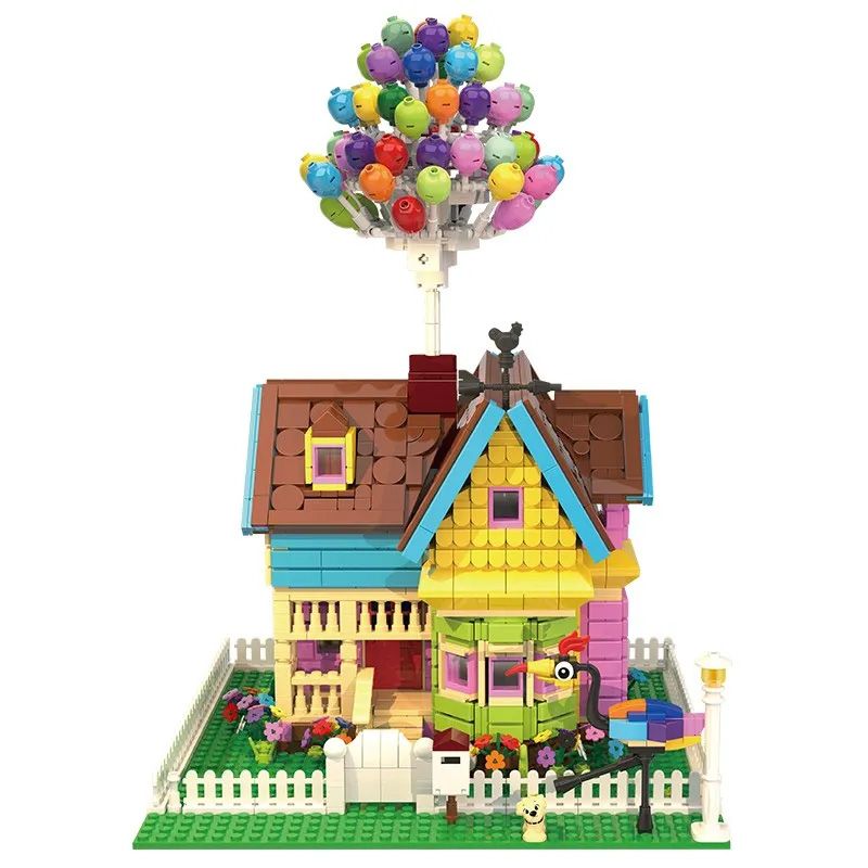 DK 3006 non Lego NHÀ BÓNG bộ đồ chơi xếp lắp ráp ghép mô hình Movie & Game BALLOON HOUSE Phim Và Trò Chơi 1887 khối