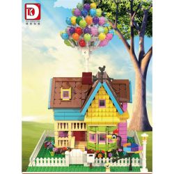 DK 3006 non  NHÀ BÓNG bộ đồ chơi xếp lắp ráp ghép mô hình Movie & Game BALLOON HOUSE Phim Và Trò Chơi 1887 khối