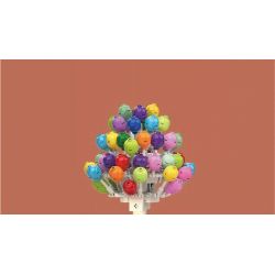 DK 3006 non  NHÀ BÓNG bộ đồ chơi xếp lắp ráp ghép mô hình Movie & Game BALLOON HOUSE Phim Và Trò Chơi 1887 khối
