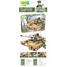 CAYI 2245 non  XE TĂNG CHIẾN ĐẤU CHÍNH ZTZ96 bộ đồ chơi xếp lắp ráp ghép mô hình Military Army ZTZ96 MAIN BATTLE TANK Quân Sự Bộ Đội 575 khối