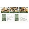 CAYI 2245 non  XE TĂNG CHIẾN ĐẤU CHÍNH ZTZ96 bộ đồ chơi xếp lắp ráp ghép mô hình Military Army ZTZ96 MAIN BATTLE TANK Quân Sự Bộ Đội 575 khối