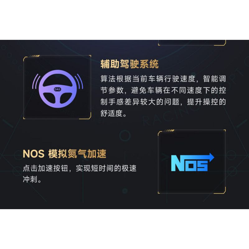 ONEBOT MITU MI OBLGPT09AIQI 09AIQI non  THẺ NGẮN ĐUA XE THÔNG MINH tỷ lệ 1:10 bộ đồ chơi xếp lắp ráp ghép mô hình  Kỹ Thuật Công Nghệ Cao Mô Hình Phương Tiện 1210 khối