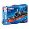 BRICK ELEMENT 19005 non  XE XÚC XÍCH bộ đồ chơi xếp lắp ráp ghép mô hình City HOTDOGS CAR Thành Phố 778 khối